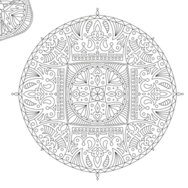 мандала антистресс