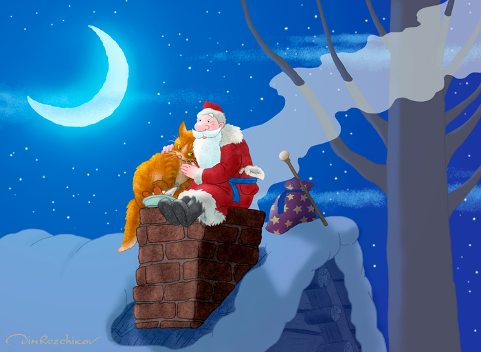 зимняя песня )))