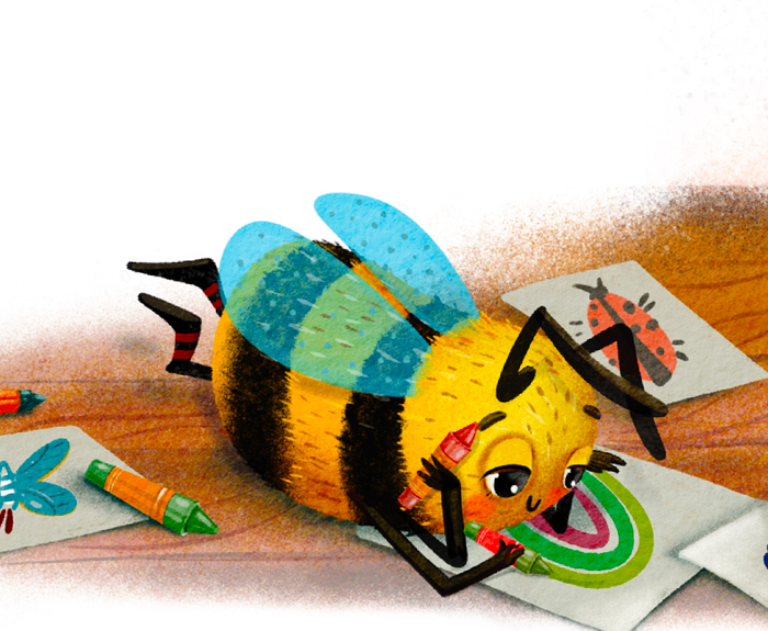 ж-ж-ж-жирненькая пчелка