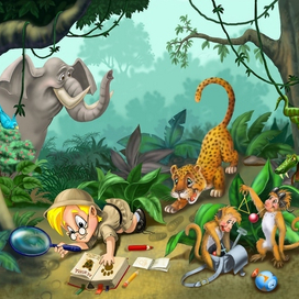 Почемушкин в джунглях