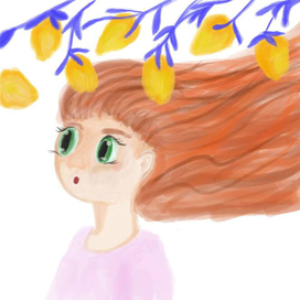 Девушка и лимоны