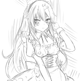 тяночка горничная!!