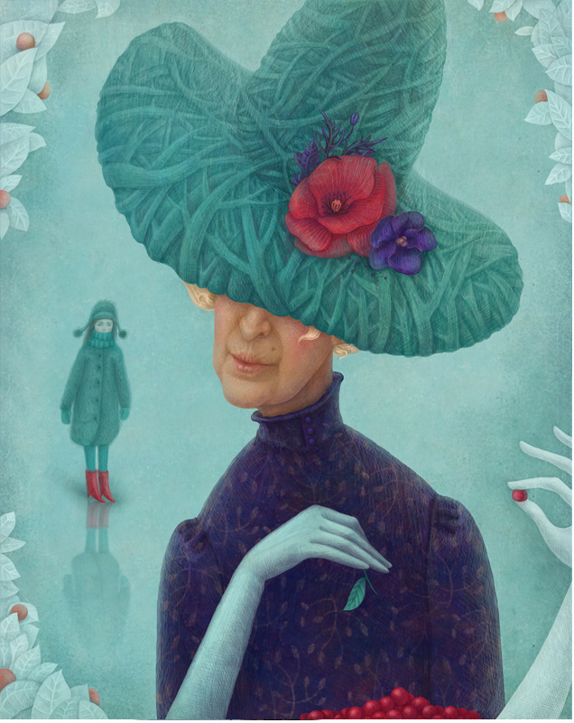 Андерсен Ганс Христиан \ Снежная королева \ЦВЕТНИК ЖЕНЩИНЫ, УМЕВШЕЙ КОЛДОВАТЬ