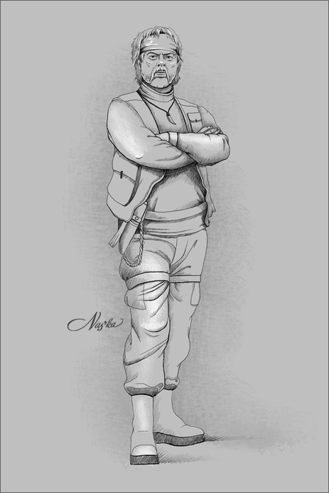 Эскиз персонажа 2