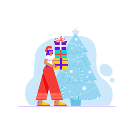 новогодний сюжет