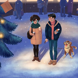 Зимние радости.