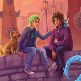 Обещание гарпии. Обложка