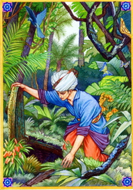 Потайная дверь.