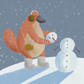 Зимний утконос 