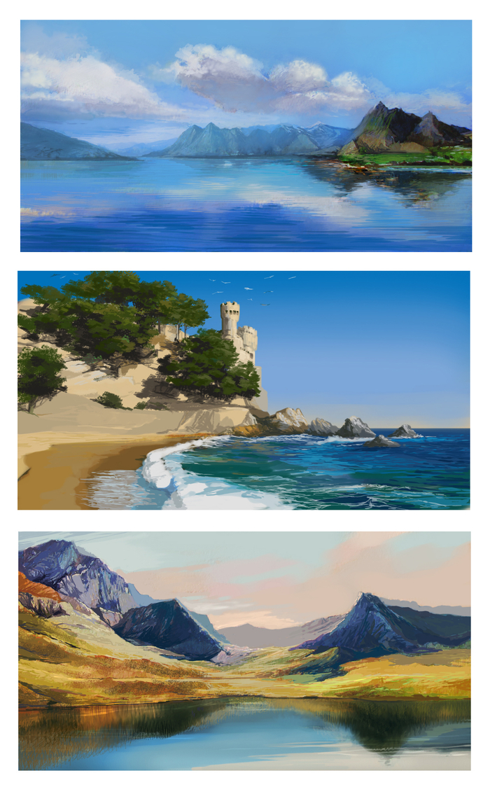 Этюды на скорость