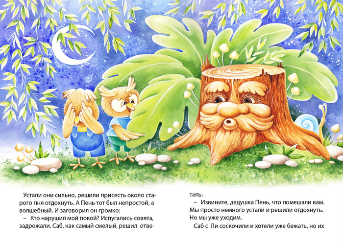 Разворот книги