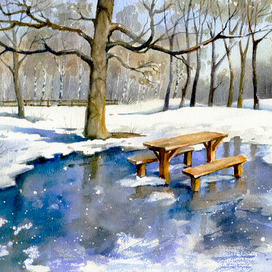 Весна на Кумысной поляне