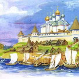 Полуполосная иллюстрация