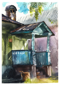 Старое крылечко