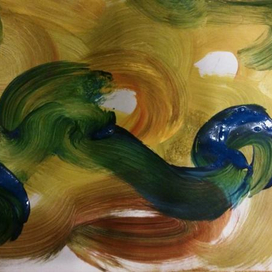 абстракция мазок