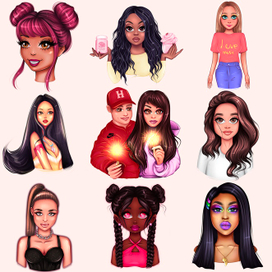 Мультяшные персонажи