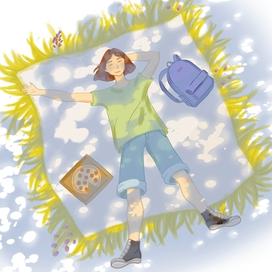 летний день