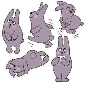 Мультяшный заяц