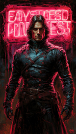 Фэнтези в неоне.