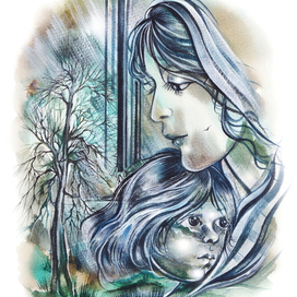 А.Куликов " Книга стихов. Соляные Сады" Дочки-Матери