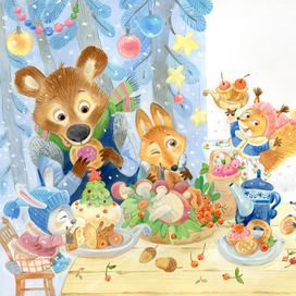 КОРЗИНКА к сказке Владимира Степанова