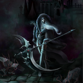 Девушка с косой