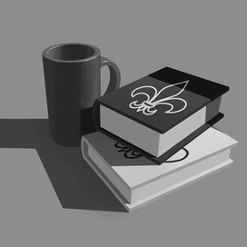 книги и кружка