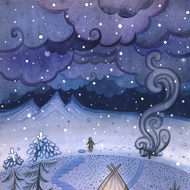 Угли Султекан Эвенские сказки мудрой Нульгэнэт