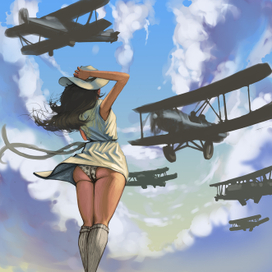 и он улетел