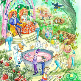 Праздник зефирного супа в королевстве Халвагория