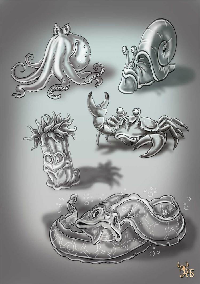 Морские наброски