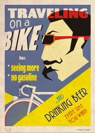 Постер для любителей велосипеда