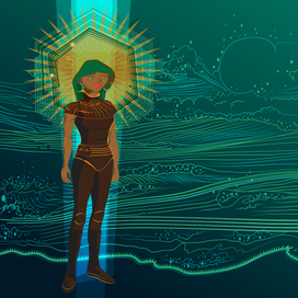 Владычица морская, русалка Электра