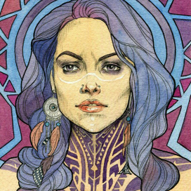 Фиолетовая королева