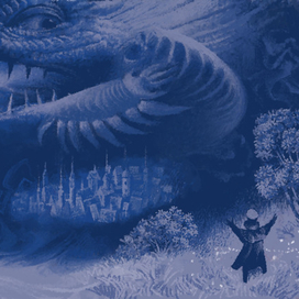 Иллюстрация к сказке Софьи Прокофьевой Девочка-Свеча