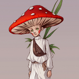 mushroom boy