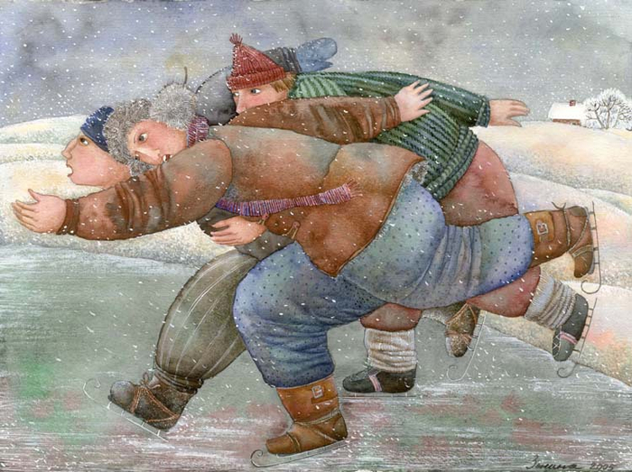 "Конькобежцы"