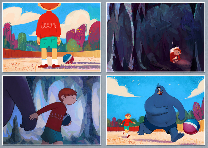 мальчик и монстр (экспликация)