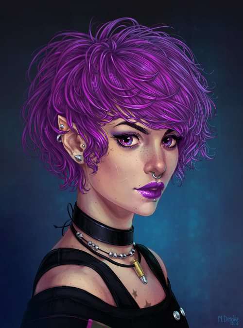 Commission: Haze portrait