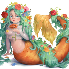Mermay. Flowers