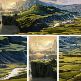 Игровая локация на тему фэнтези