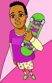 Скейтбордист