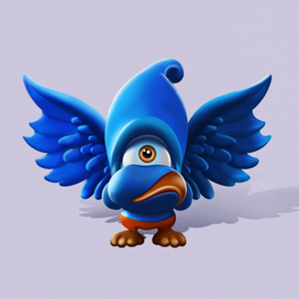 Крылатый смурф