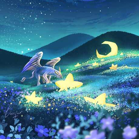 Грифон и звёзды