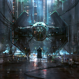 Concept art for Star wars