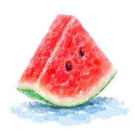 Имитация акварели в ФШ