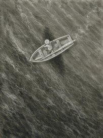 Иллюстрация к повести Эрнеста Хемингуэя "Старик и море"