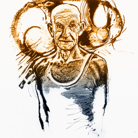 Hermann Hesse, "Das Glasperlenspiel ". Illustration.