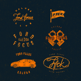 Lettering for Ford Focus Club