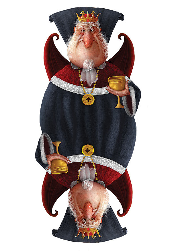 Playing card character